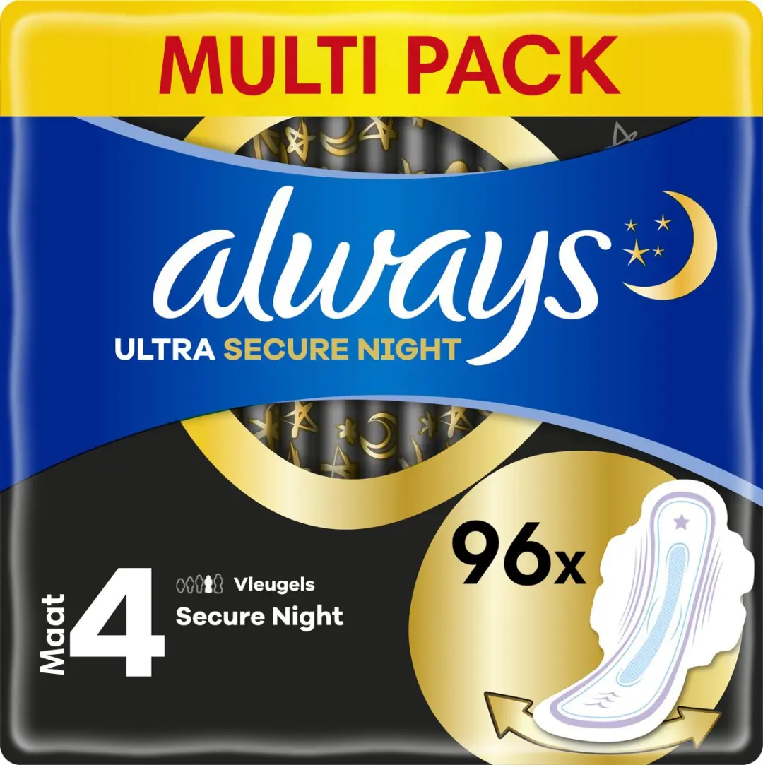Always Ultra Secure Night Maandverband