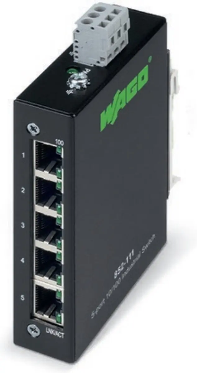 Wago 852-111 Fast Ethernet Switch