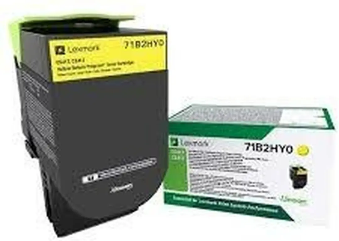 Lexmark 71B2HY0 Toner - Geel - 3500 pagina's