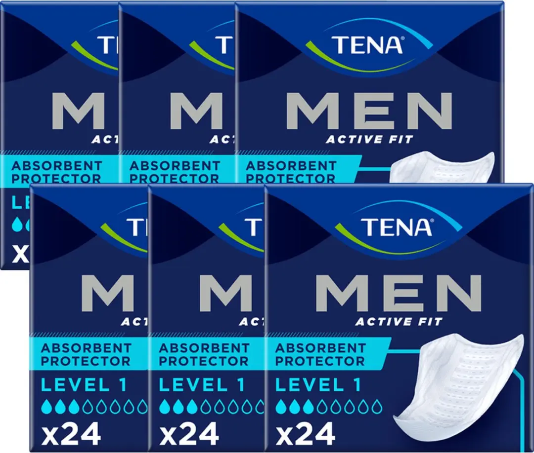 TENA Men Active Fit Level 1 - 24 Stuks