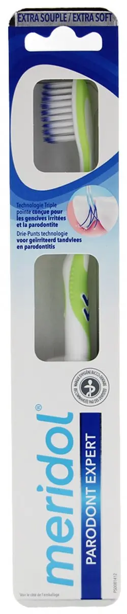 Meridol Parodont Expert Extra Zachte Tandenborstel Groen