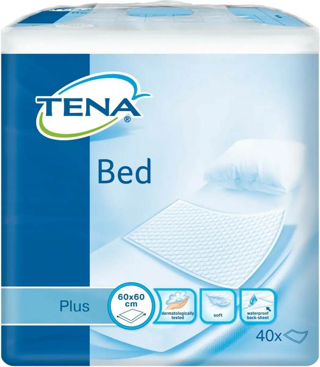 TENA Bed Onderlegger Plus 60x60cm