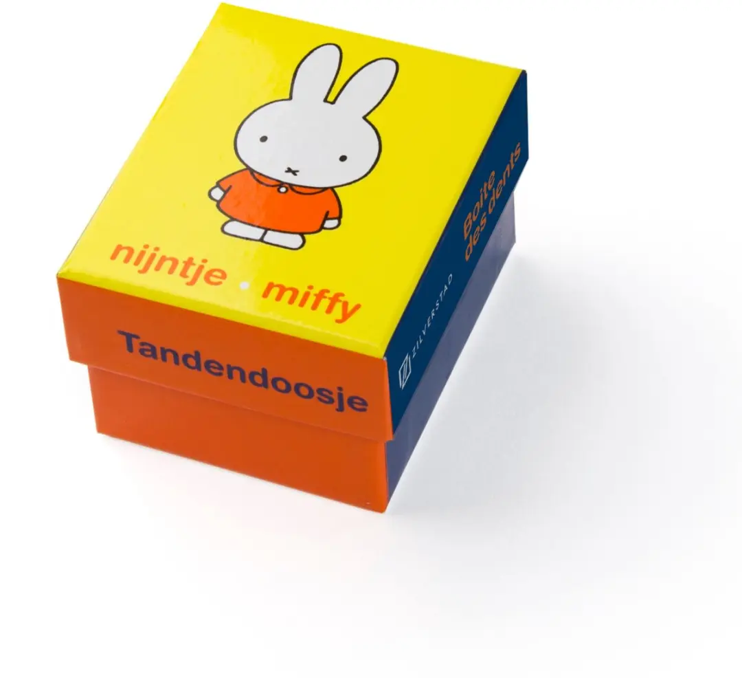 Zilverstad Nijntje Tandendoosje - Verzilverd