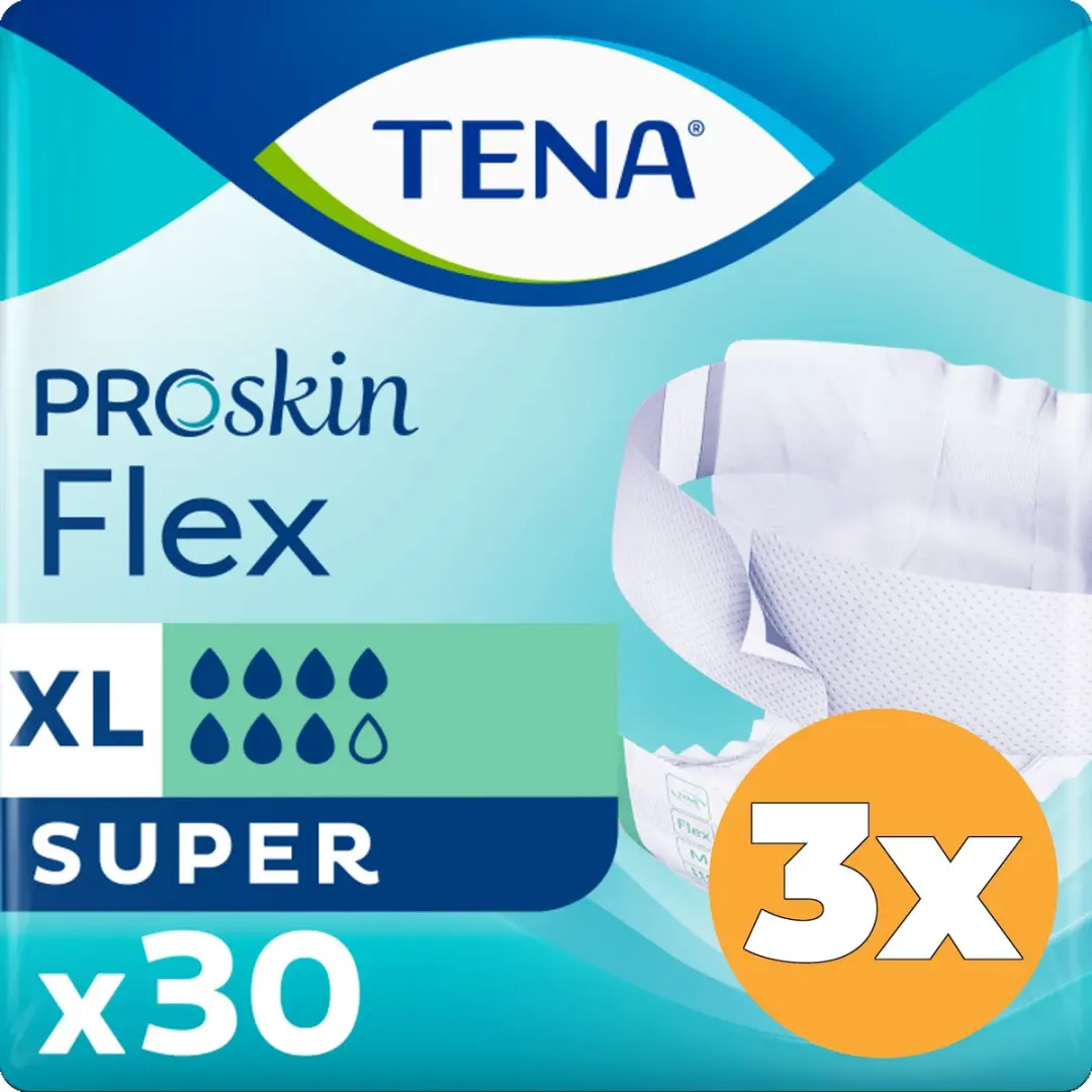TENA Flex Super ProSkin Extra Large - 90 Stuks