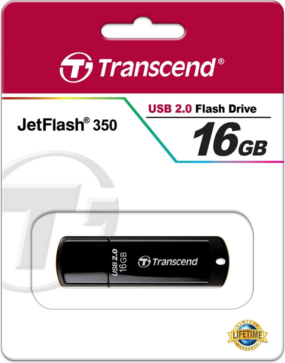 Transcend JetFlash elite 350 USB-stick 16GB
