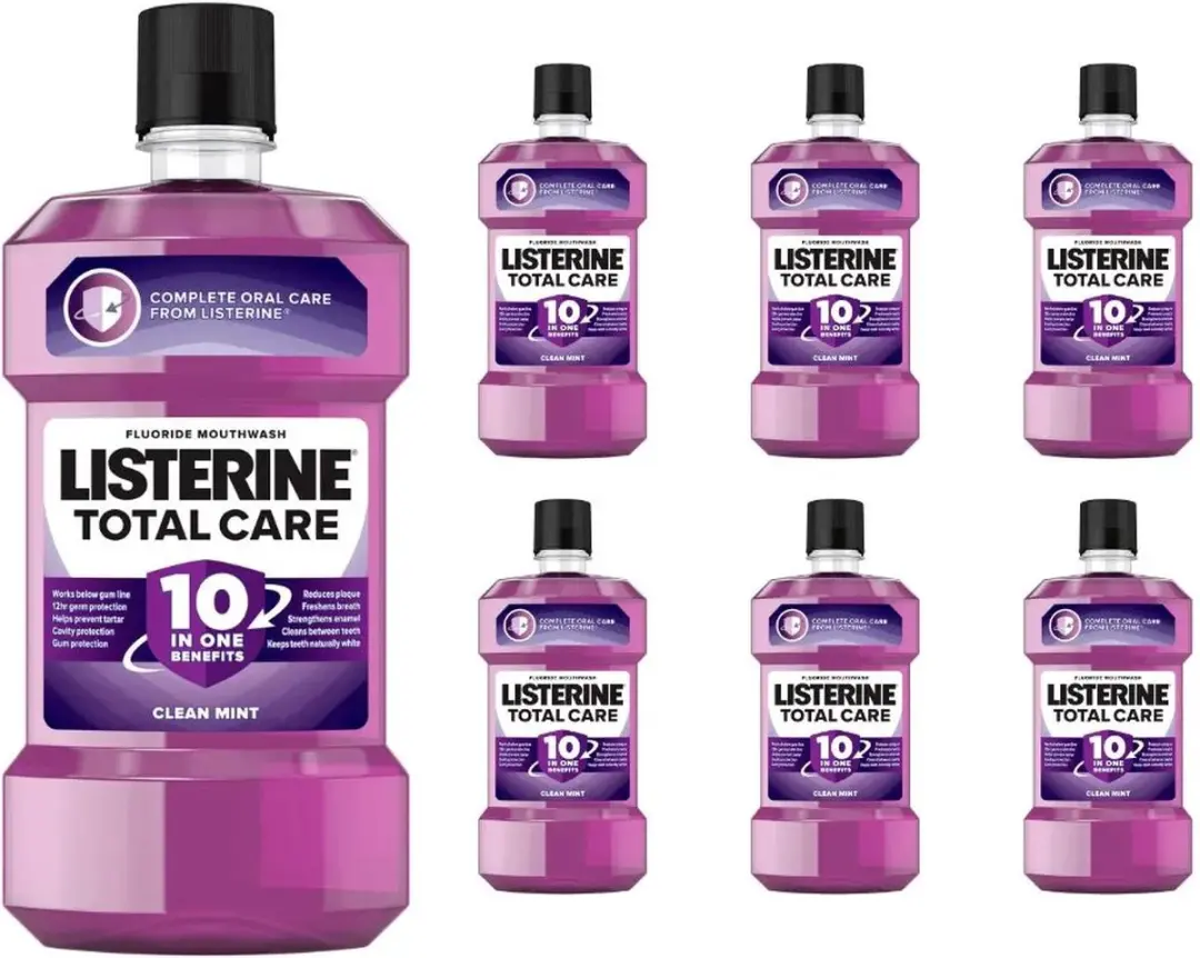 Listerine Total Care Mondwater Clean Mint