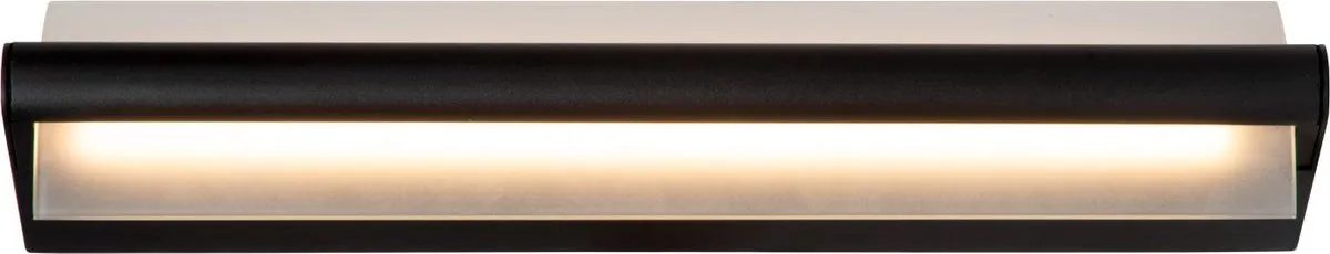 Lucide WANDA Wandlamp LED 15W 3000K IP44 - Zwart