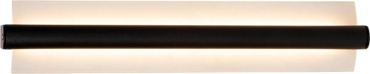 Lucide WANDA Wandlamp LED 15W 3000K IP44 - Zwart - afbeelding 6 van 6