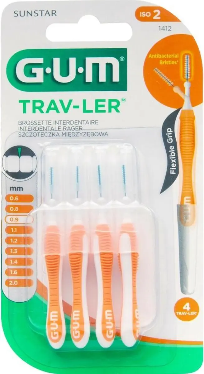 Gum Trav-Ler Ragers Oranje 0.9mm