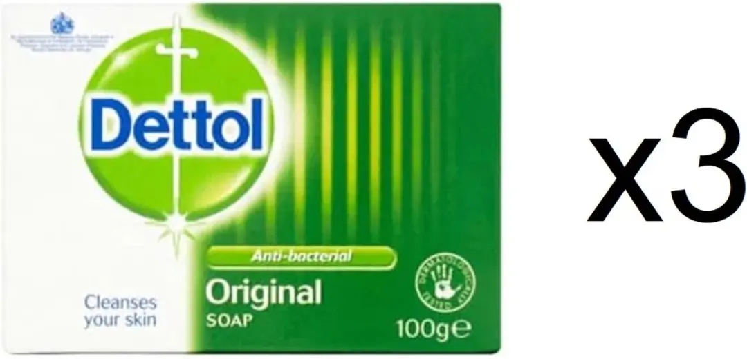 Dettol Antibacteriële Zeepblok 3x100g