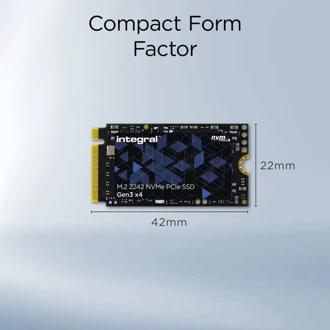 Integral INSSD1TM2242G3 M.2 2242 NVMe SSD 1TB