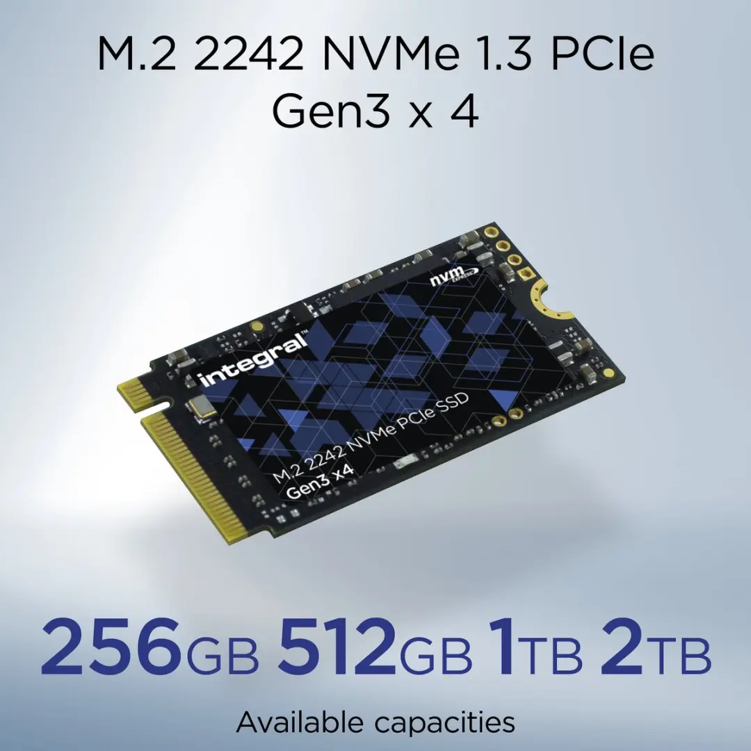 Integral INSSD1TM2242G3 M.2 2242 NVMe SSD 1TB