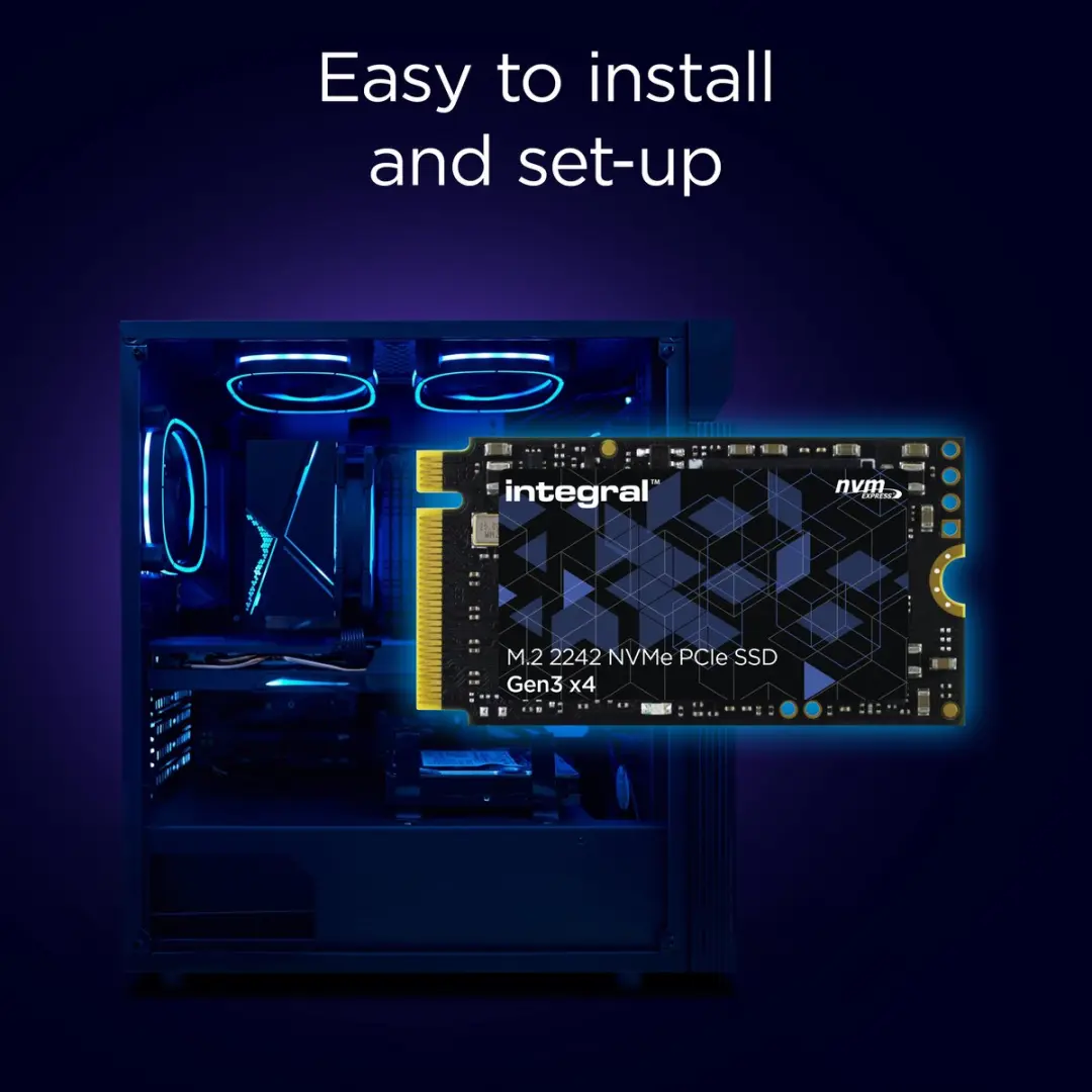 Integral INSSD1TM2242G3 M.2 2242 NVMe SSD 1TB