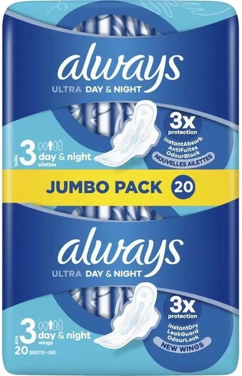Always Ultra Maandverband Day & Night