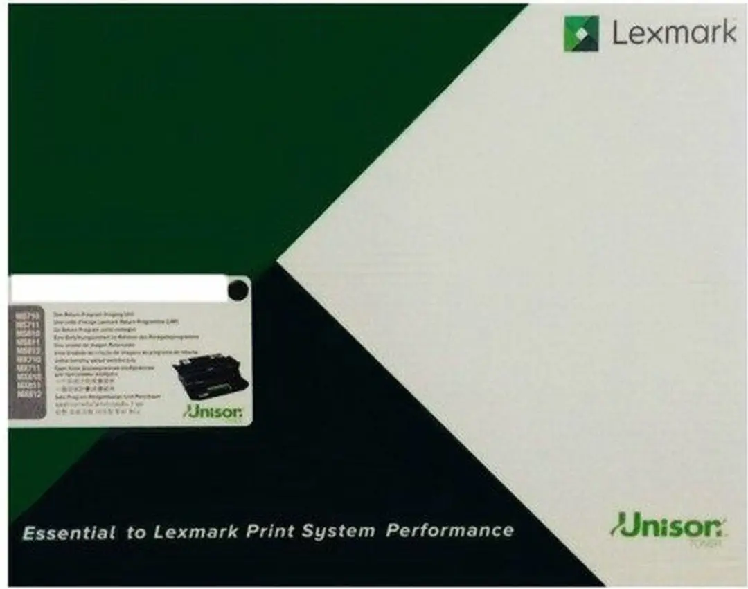 Lexmark 58D0Z00 Toner - 150.000 Afdrukken - Kleurloos