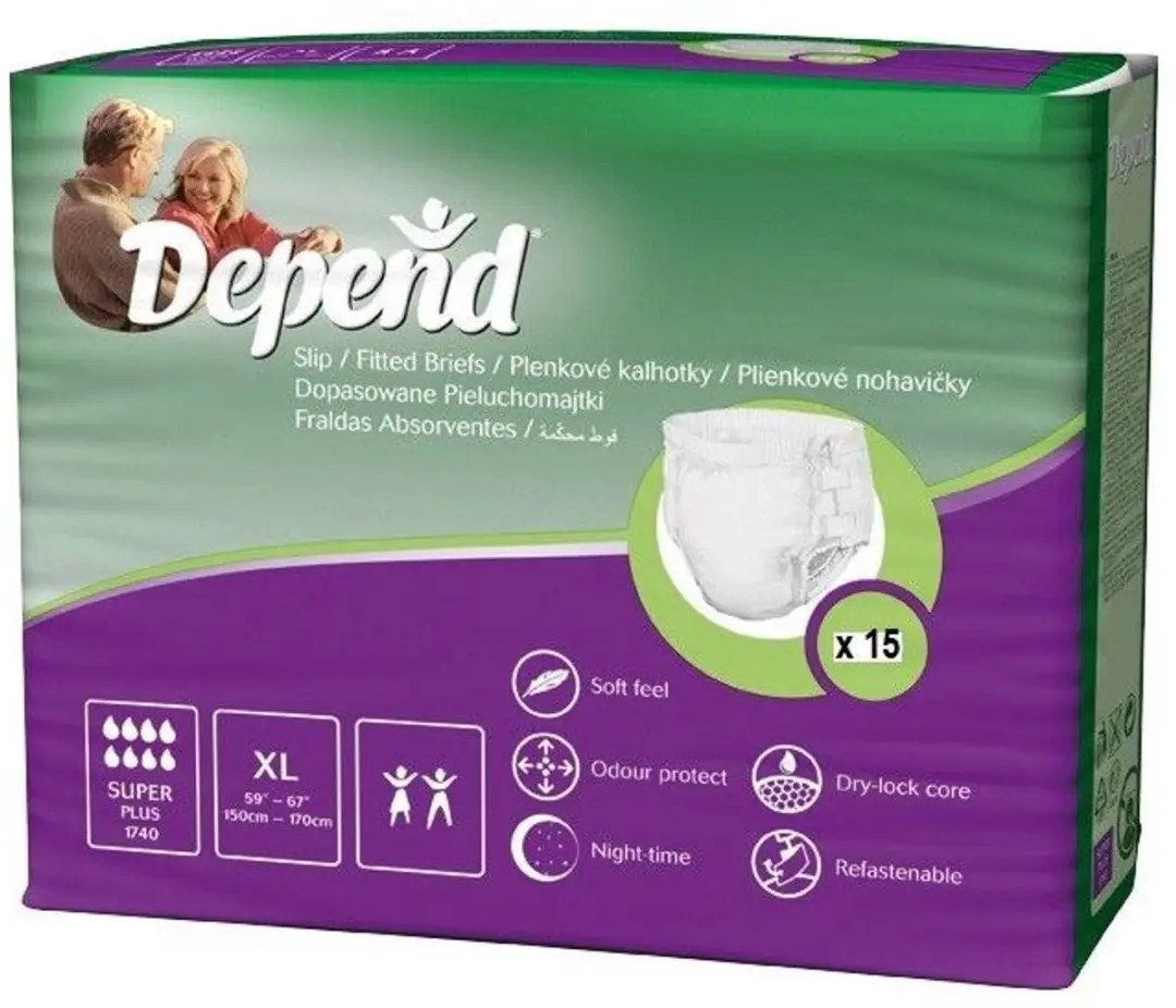 Depend Slip Super Plus XL