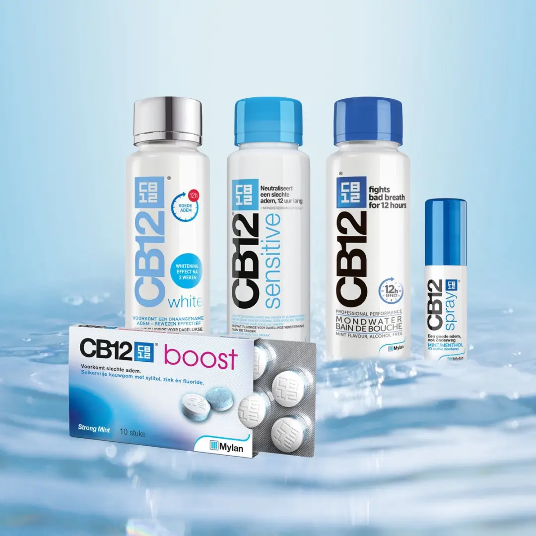 CB12 White Mondwater 250ml - Frisse Adem & Whitening