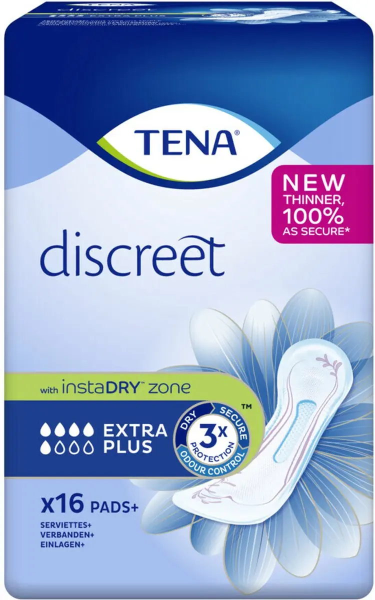 TENA Discreet Extra Plus M - 96 Stuks