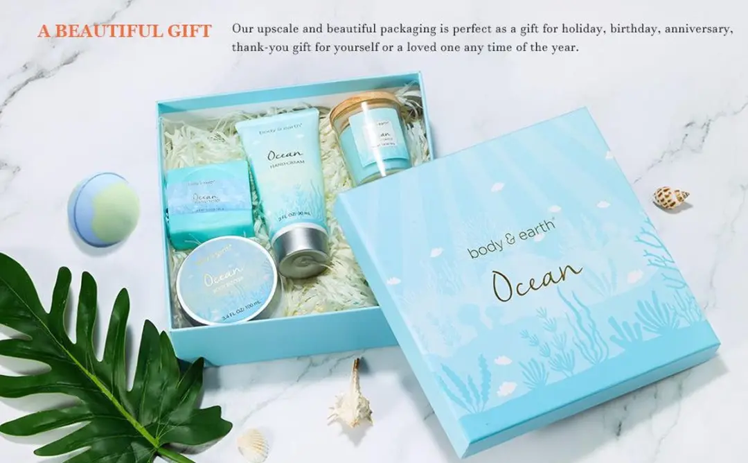 Body & Earth Ocean Breeze Wellness Pakket - 6 Stuks