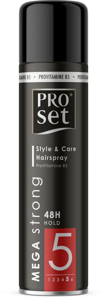 Proset Haarlak Mega Strong 300ml - 6 Stuks