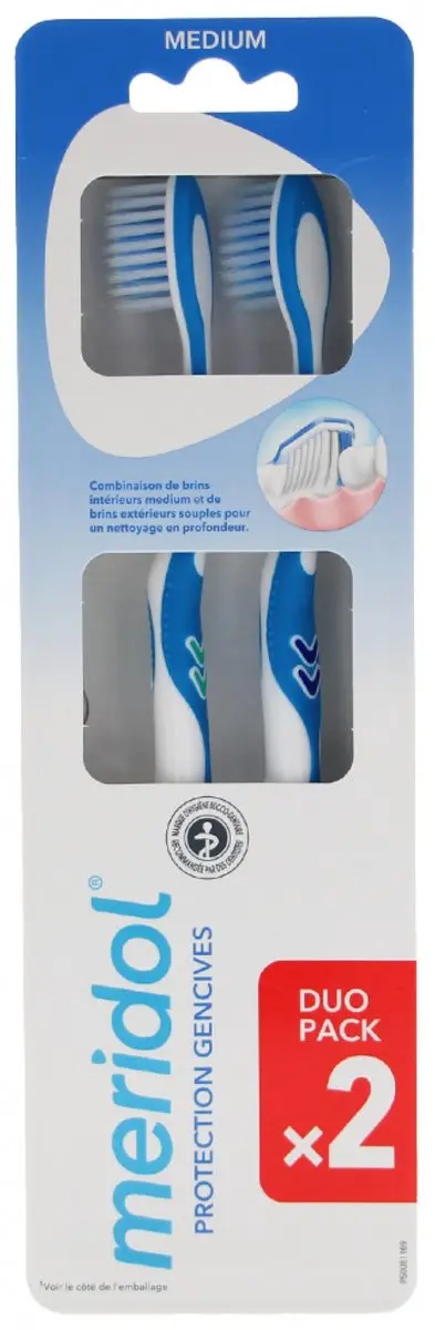 Meridol Duo-Pack Tandenborstels Medium