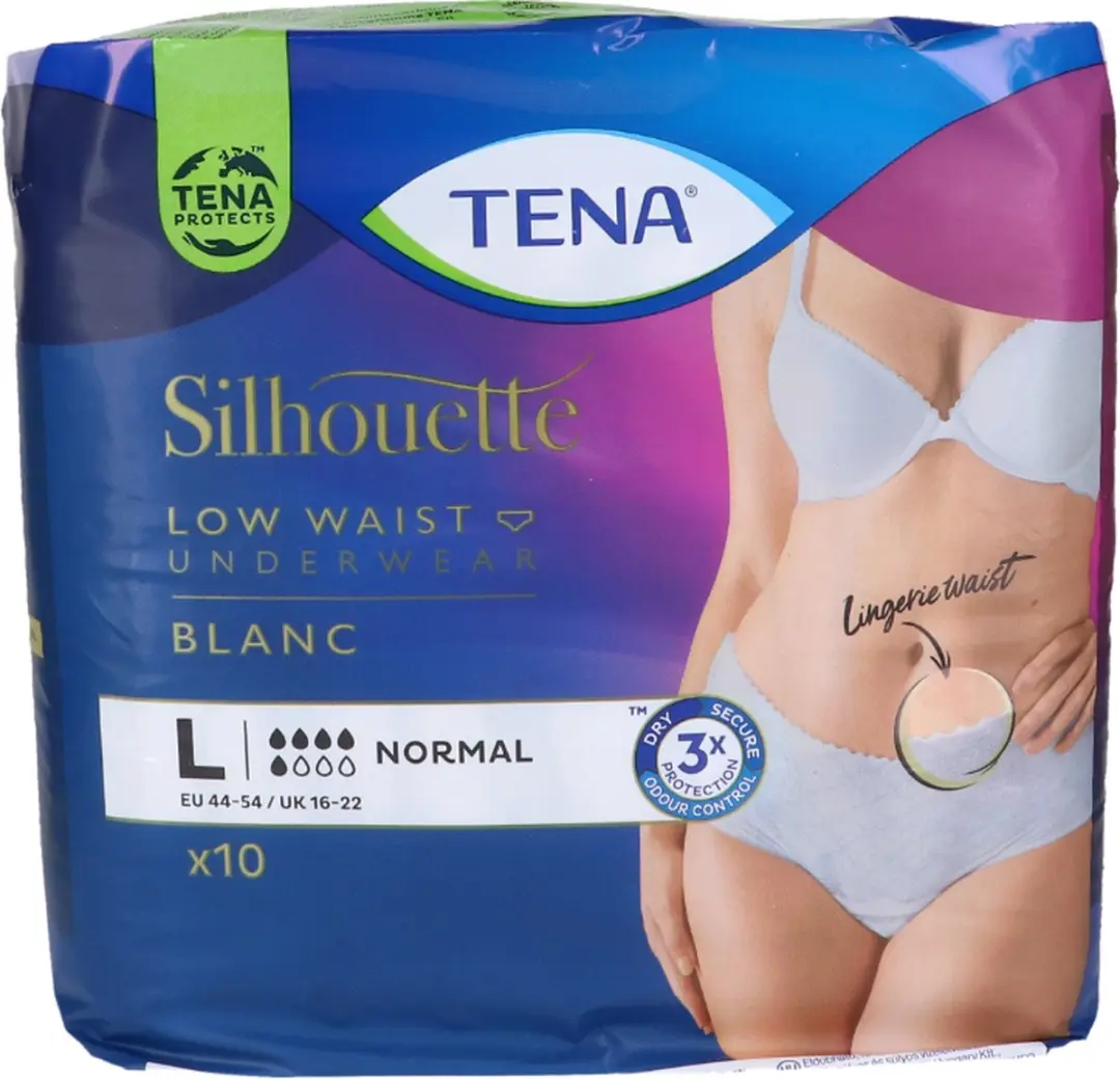 TENA Silhouette Norm Lage Taille L - 40 Stuks