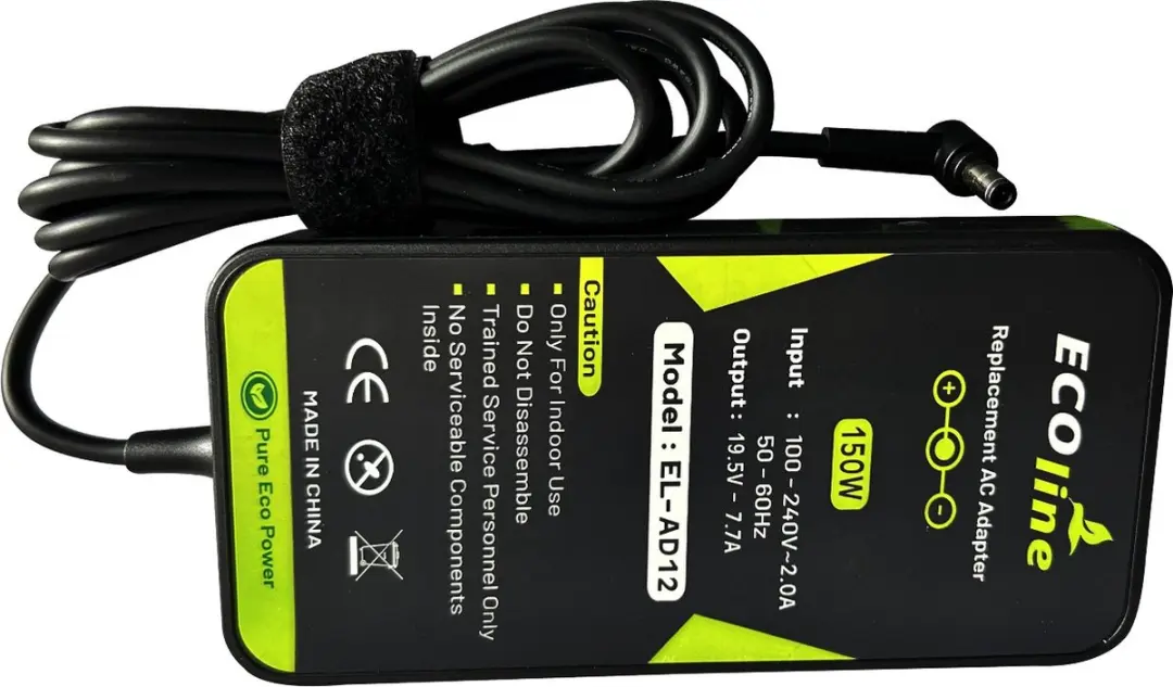 Ecoline Oplader 19.5V 7.7A 150W - o.a. Asus/MSI