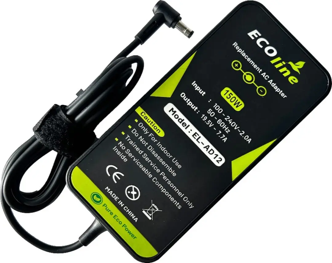 Ecoline Oplader 19.5V 7.7A 150W - o.a. Asus/MSI