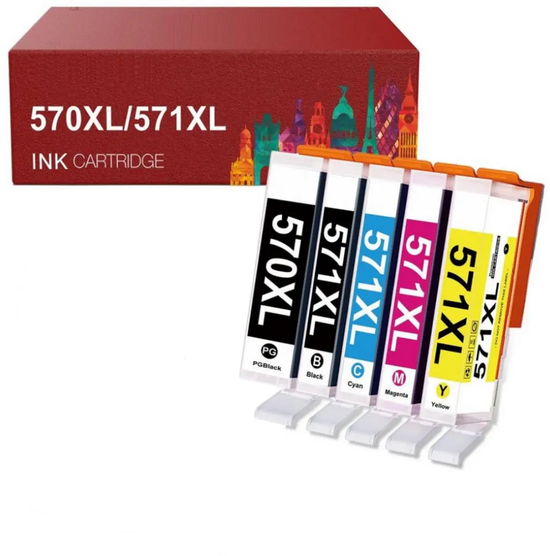 weCare C570-571XL Inktcartridges 5-pack