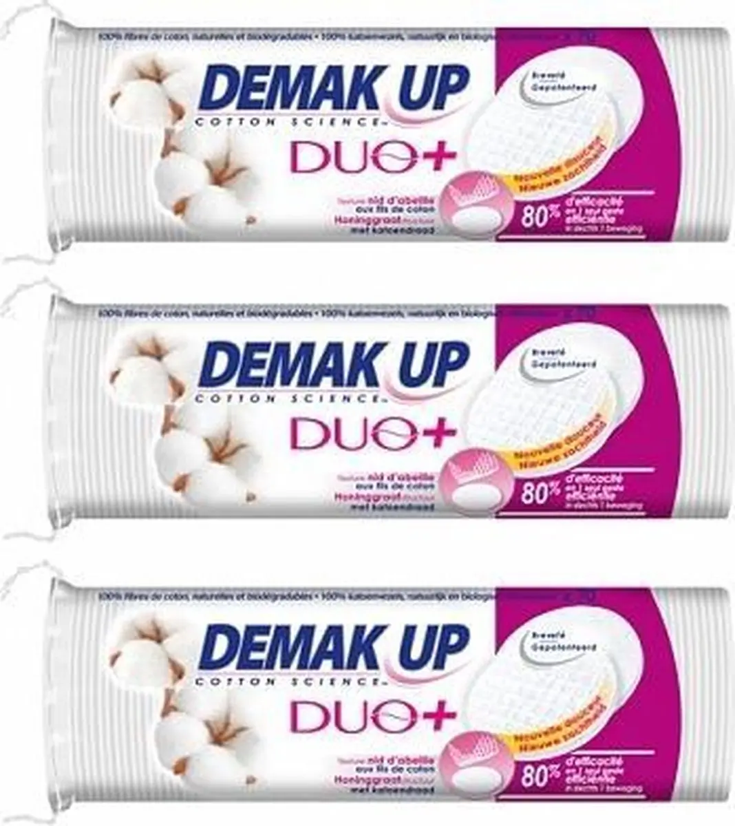Demak'Up Duo+ Rond Wattenschijfjes - 210 Stuks