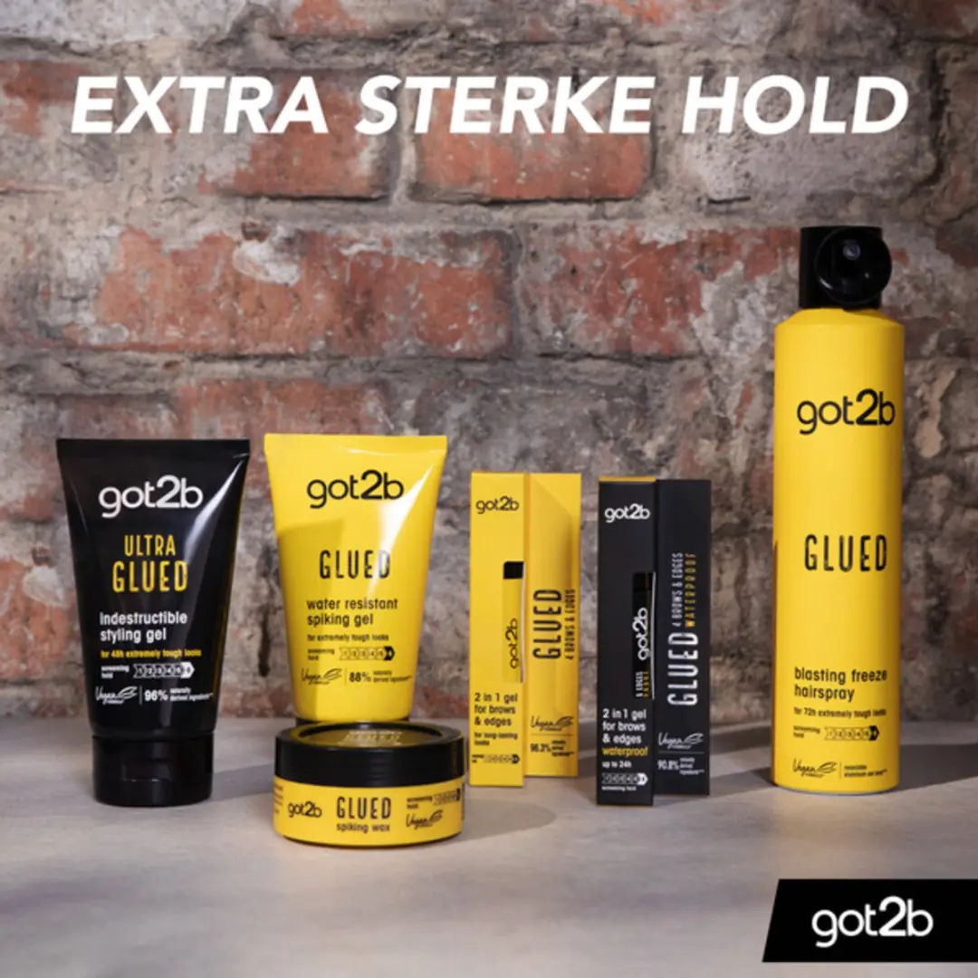 Got2B Glued Styling Gel 150ml - 4 Stuks