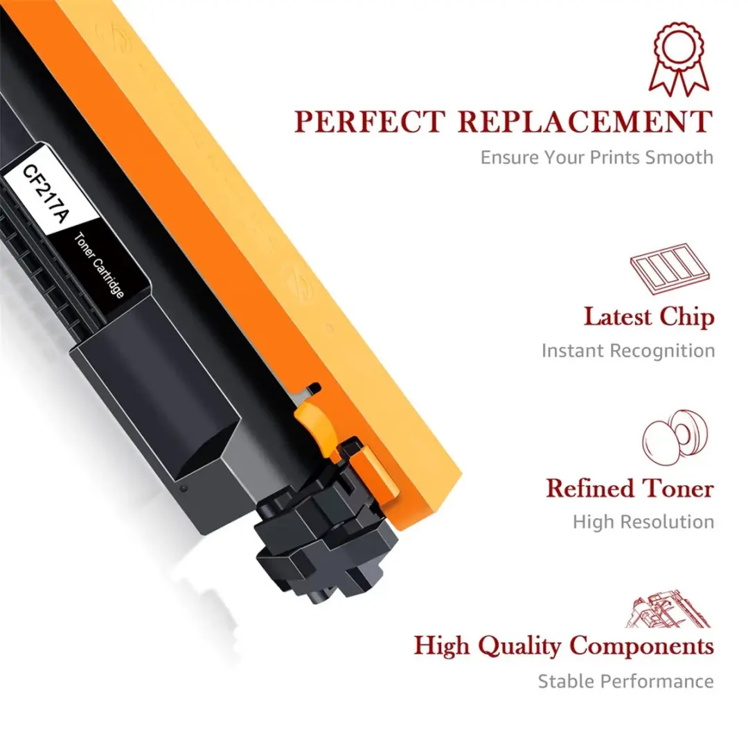 weCare HCF217A Tonercartridge Zwart - 1600 Pagina's