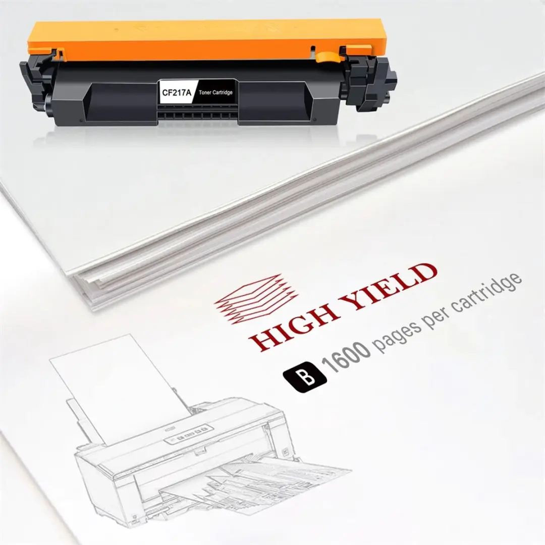 weCare HCF217A Tonercartridge Zwart - 1600 Pagina's