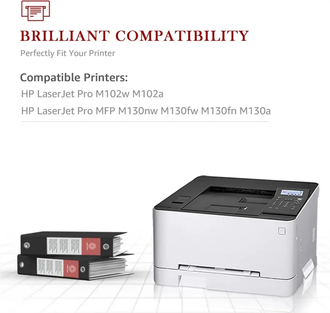 weCare HCF217A Tonercartridge Zwart - 1600 Pagina's