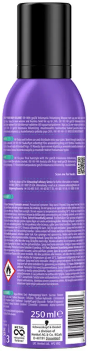Got2b Volumania 24H Volumizing Mousse 250ml