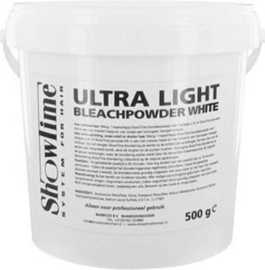 ShowTime Ultralight Blondeerpoeder 100g - Licht Blond