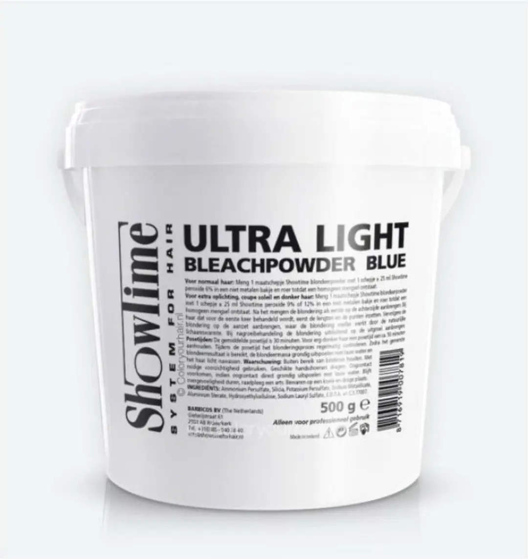 ShowTime Ultralight Blondeerpoeder 100g - Licht Blond