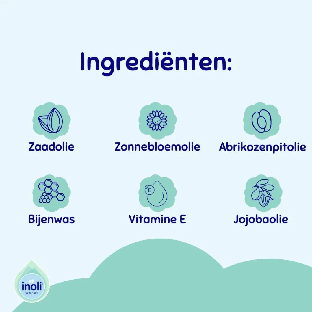 Inoli Skin Care Babycrème 75ml - Droge Gevoelige Huid