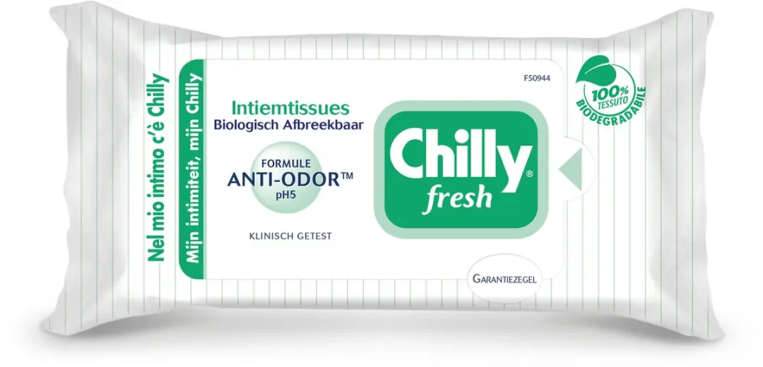 Chilly Doekjes Pocket Gel 12 Stuks - afbeelding 6 van 6