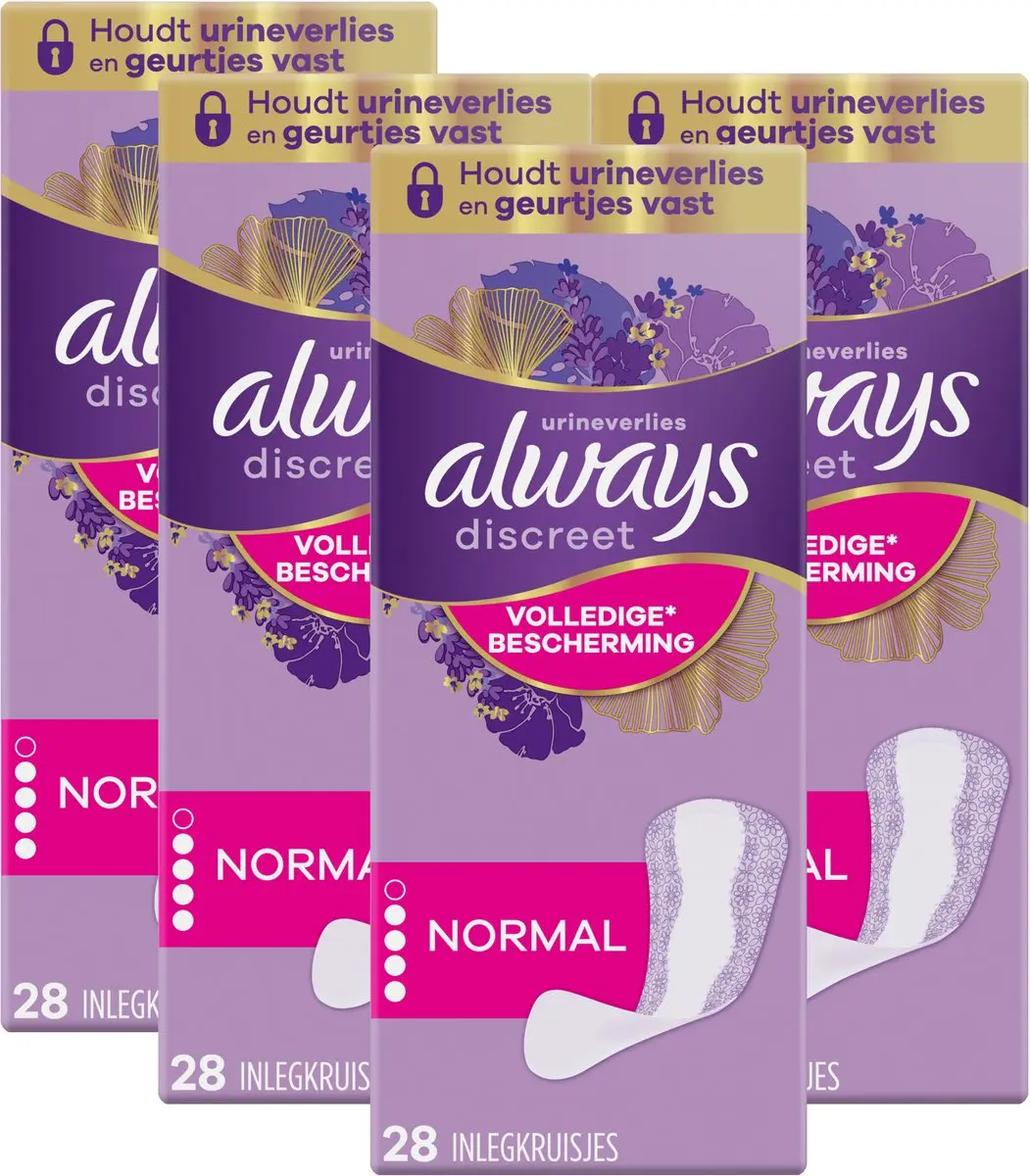 Always Discreet Inlegkruisjes Normal