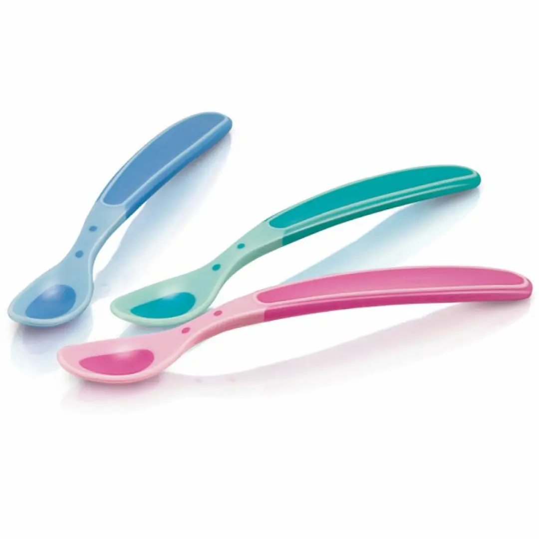 Nûby Warmtegevoelige Babylepels - 3 Stuks - afbeelding 6 van 6