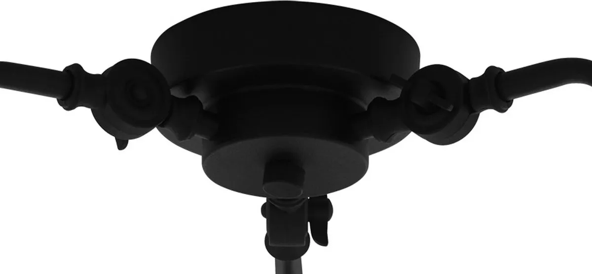Eglo Forestburg Plafondlamp E27 - Ø66,5cm - Zwart - afbeelding 2 van 5