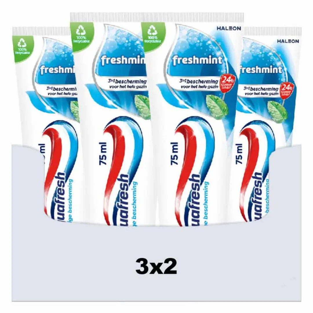 Aquafresh Freshmint Tandpasta 3in1