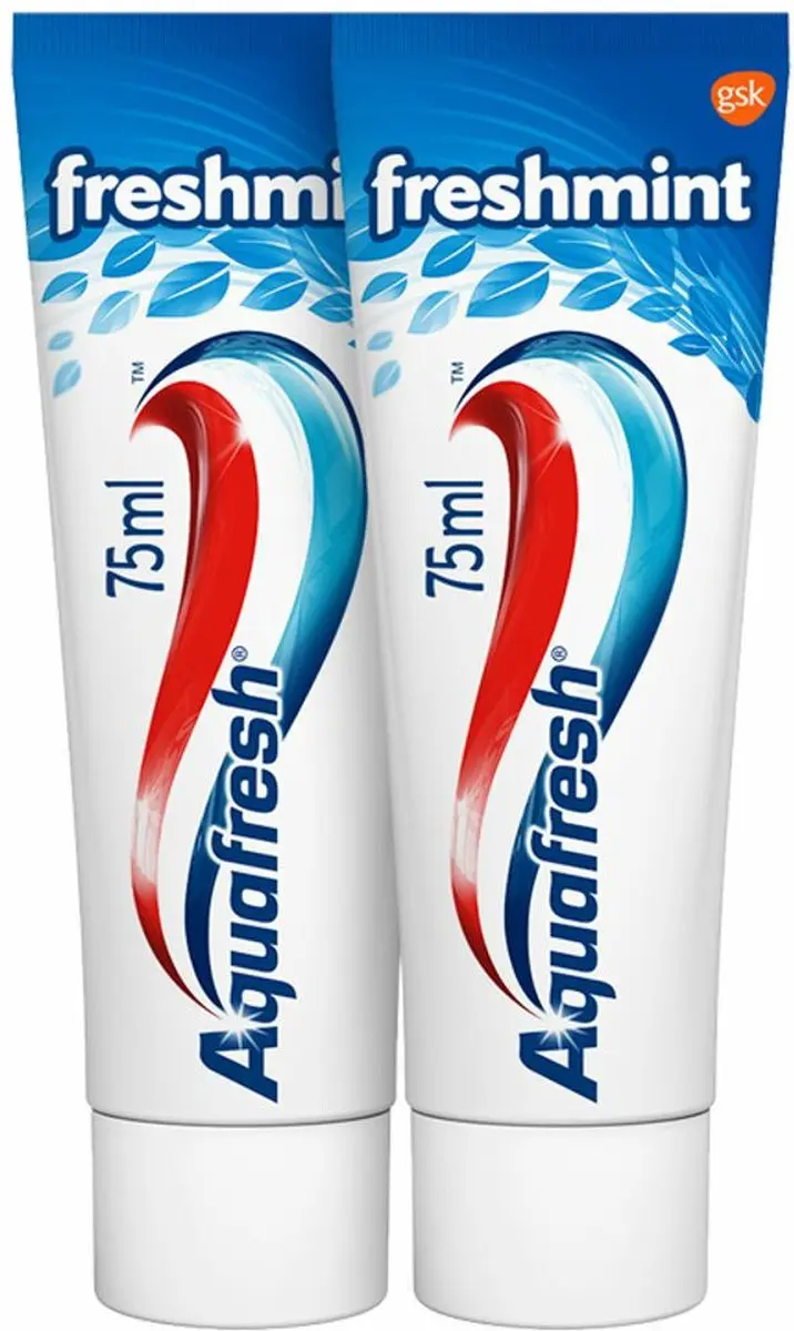 Aquafresh Freshmint Tandpasta 3in1 - 3x75ml
