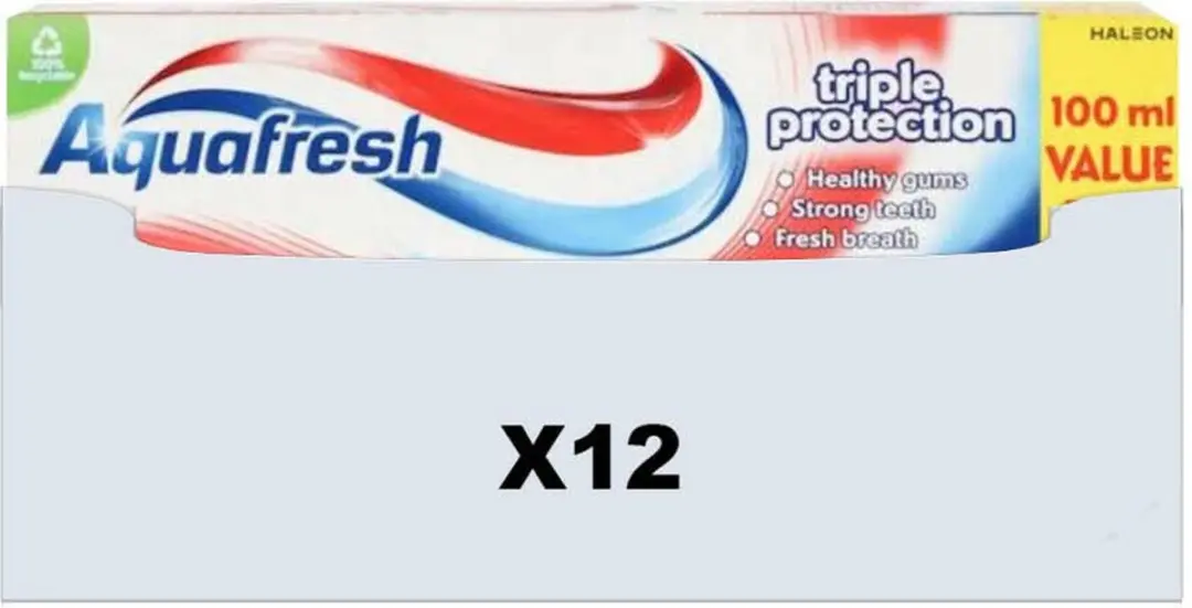 Aquafresh Triple Protection Tandpasta 12x100ml