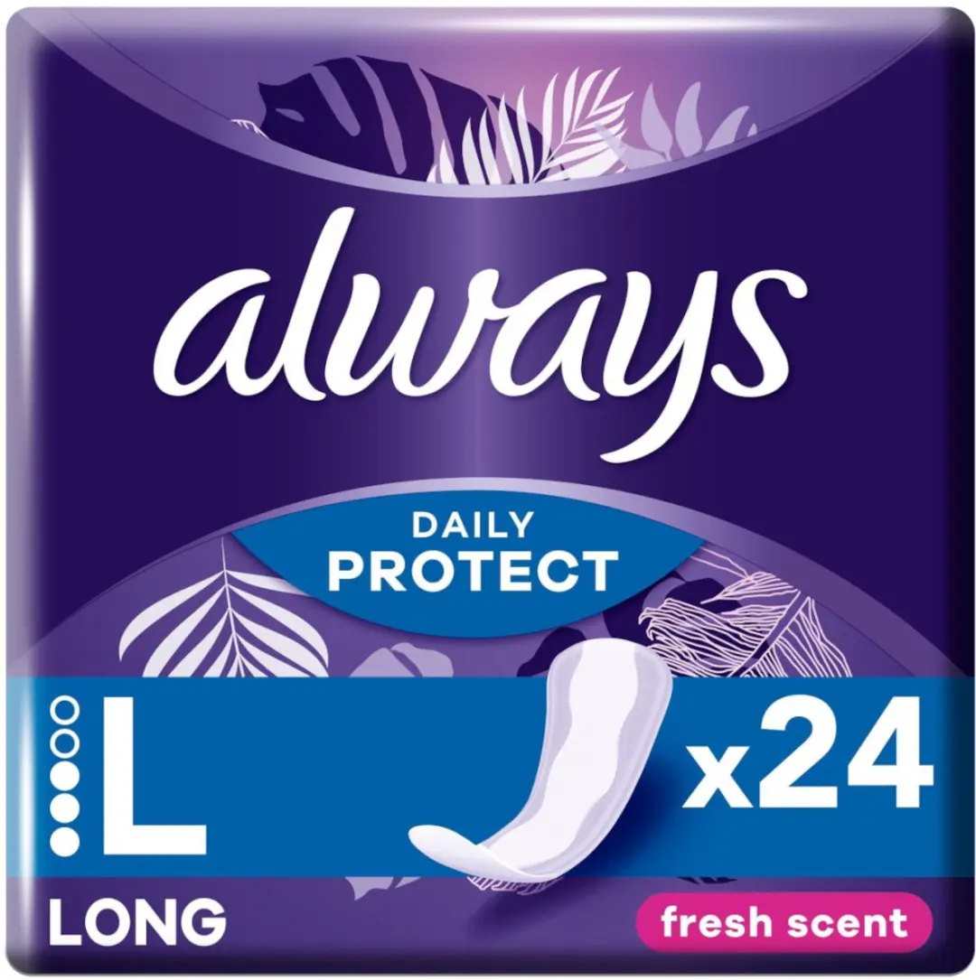 Always Daily Extra Protect Large Inlegkruisjes - 24 Stuks