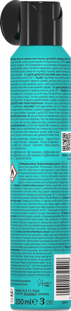 Got2b Glued Haarspray - 6x200ml Glasglans