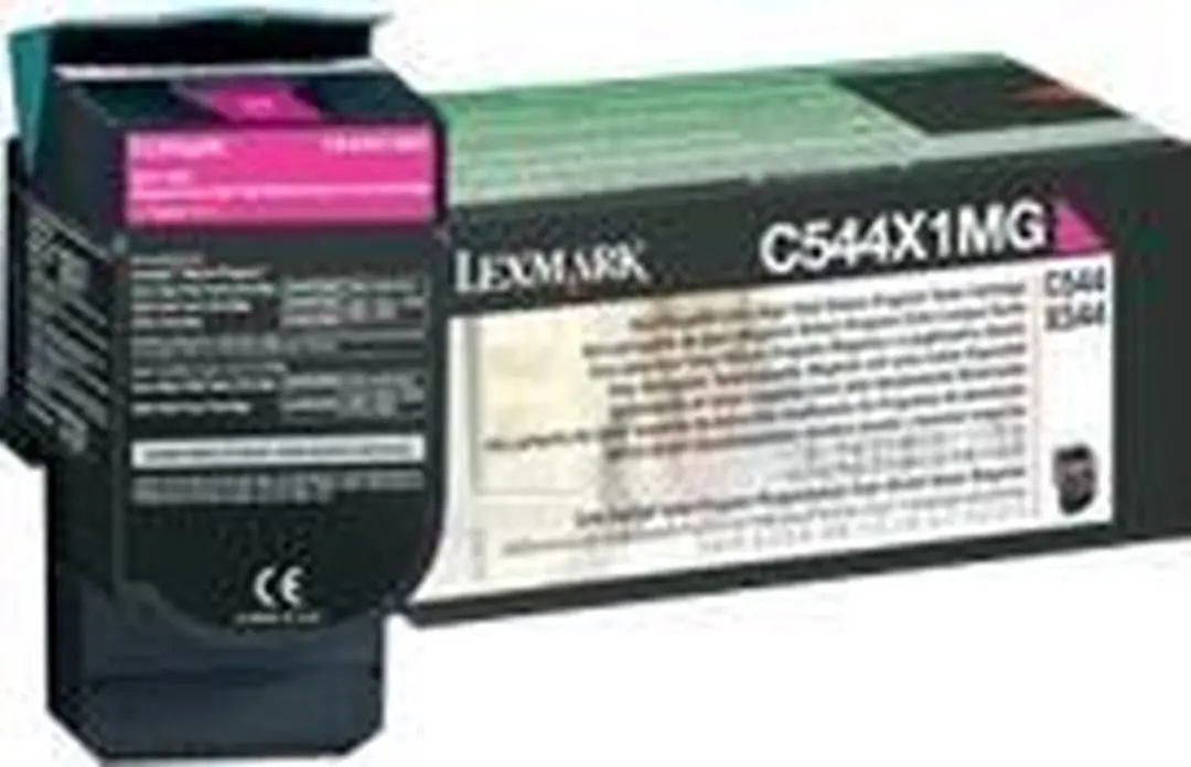 Lexmark C544X1MG Toner - Magenta - 4000 Pagina's