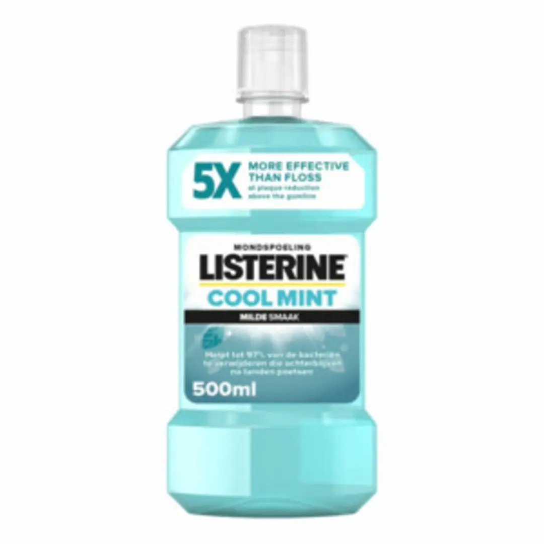 Listerine Cool Mint Mondwater 500ml - 20 Stuks