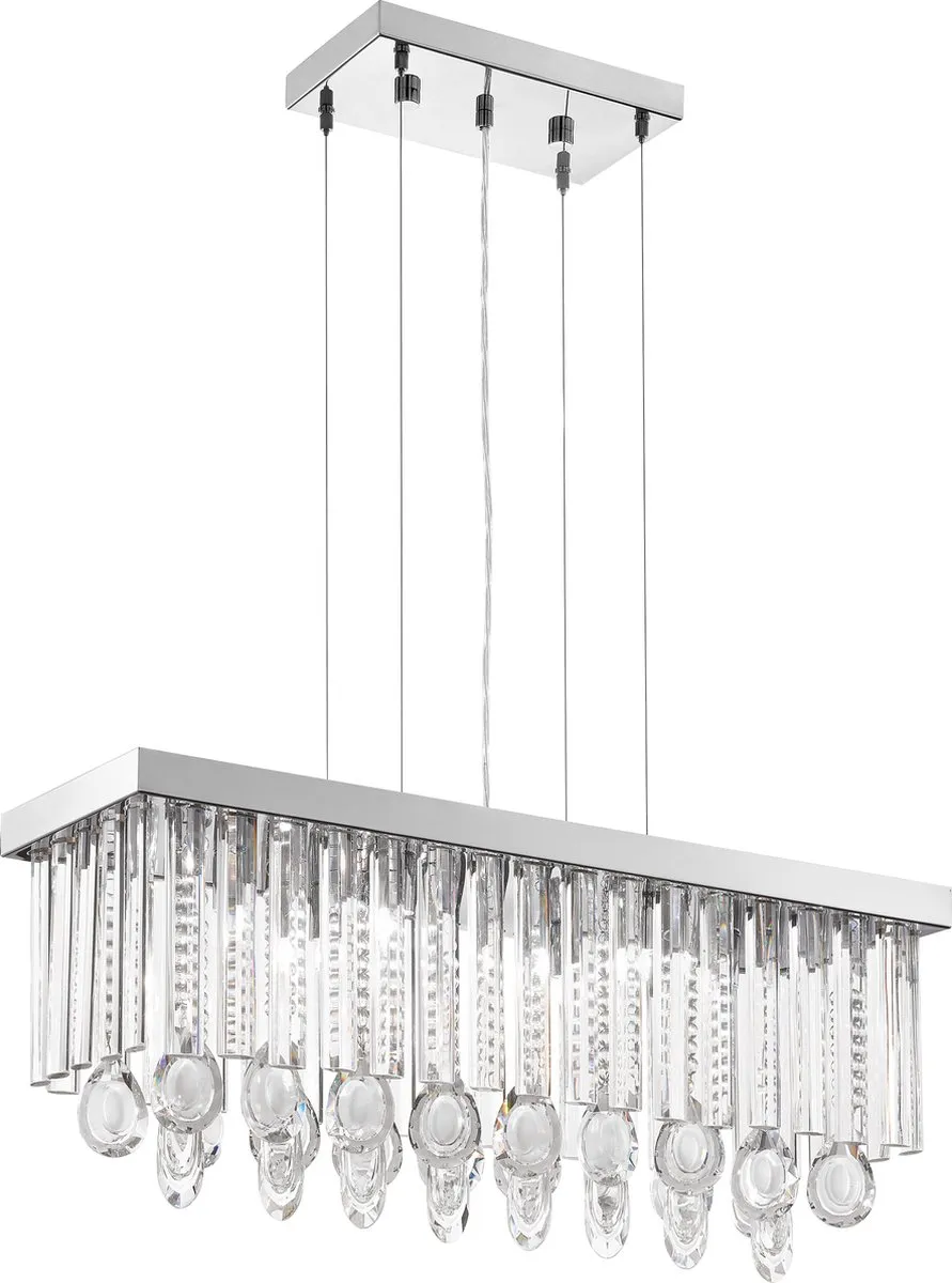 Eglo Calaonda Hanglamp G9 - 7 Lichtpunten - Chroom